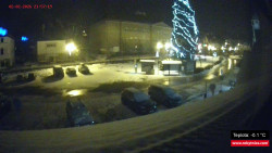 Střed obce Rokytnice nad Jizerou