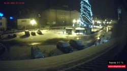 Střed obce Rokytnice nad Jizerou