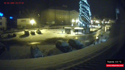 Střed obce Rokytnice nad Jizerou