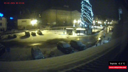 Střed obce Rokytnice nad Jizerou