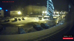 Střed obce Rokytnice nad Jizerou