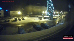 Střed obce Rokytnice nad Jizerou