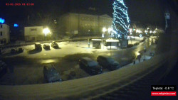 Střed obce Rokytnice nad Jizerou