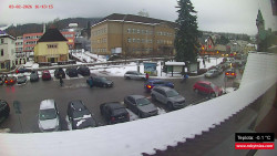 Střed obce Rokytnice nad Jizerou