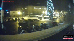 Střed obce Rokytnice nad Jizerou