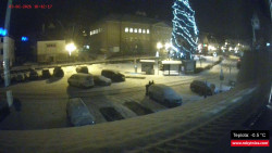 Střed obce Rokytnice nad Jizerou