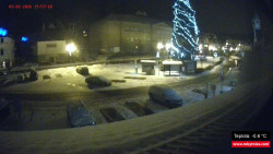 Střed obce Rokytnice nad Jizerou