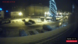 Střed obce Rokytnice nad Jizerou