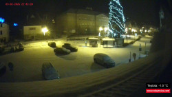 Střed obce Rokytnice nad Jizerou