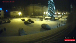 Střed obce Rokytnice nad Jizerou