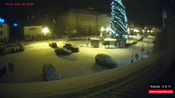 Střed obce Rokytnice nad Jizerou