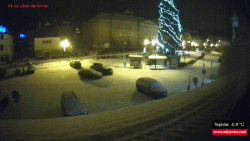 Střed obce Rokytnice nad Jizerou