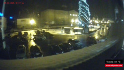 Střed obce Rokytnice nad Jizerou