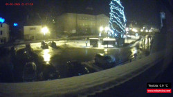 Střed obce Rokytnice nad Jizerou