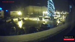 Střed obce Rokytnice nad Jizerou