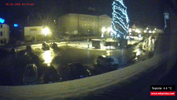 Střed obce Rokytnice nad Jizerou