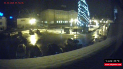 Střed obce Rokytnice nad Jizerou