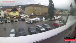 Střed obce Rokytnice nad Jizerou