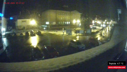 Střed obce Rokytnice nad Jizerou