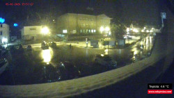 Střed obce Rokytnice nad Jizerou