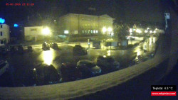 Střed obce Rokytnice nad Jizerou