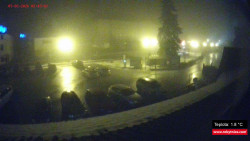 Střed obce Rokytnice nad Jizerou