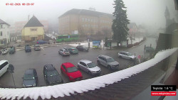 Střed obce Rokytnice nad Jizerou