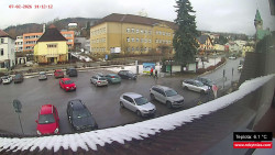 Střed obce Rokytnice nad Jizerou