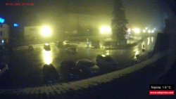 Střed obce Rokytnice nad Jizerou