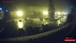 Střed obce Rokytnice nad Jizerou