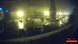 Střed obce Rokytnice nad Jizerou