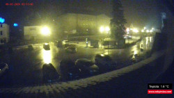 Střed obce Rokytnice nad Jizerou