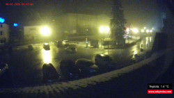 Střed obce Rokytnice nad Jizerou