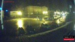 Střed obce Rokytnice nad Jizerou