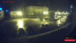 Střed obce Rokytnice nad Jizerou