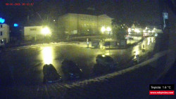 Střed obce Rokytnice nad Jizerou