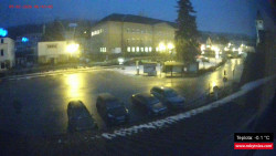 Střed obce Rokytnice nad Jizerou