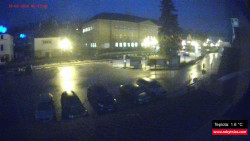 Střed obce Rokytnice nad Jizerou