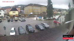 Střed obce Rokytnice nad Jizerou