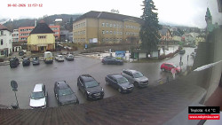 Střed obce Rokytnice nad Jizerou