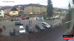 Střed obce Rokytnice nad Jizerou