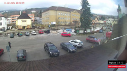 Střed obce Rokytnice nad Jizerou