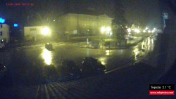 Střed obce Rokytnice nad Jizerou