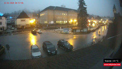 Střed obce Rokytnice nad Jizerou