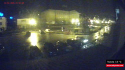 Střed obce Rokytnice nad Jizerou