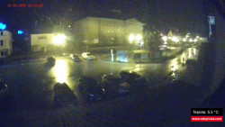 Střed obce Rokytnice nad Jizerou