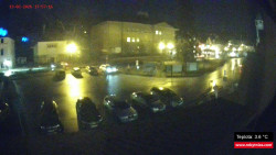 Střed obce Rokytnice nad Jizerou