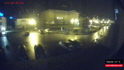 Střed obce Rokytnice nad Jizerou