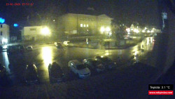 Střed obce Rokytnice nad Jizerou