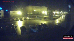 Střed obce Rokytnice nad Jizerou